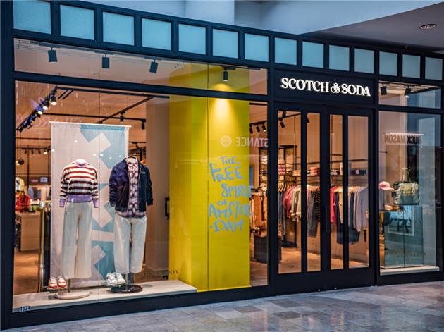 美国斯科茨代尔时尚广场SCOTCH & SODA店铺