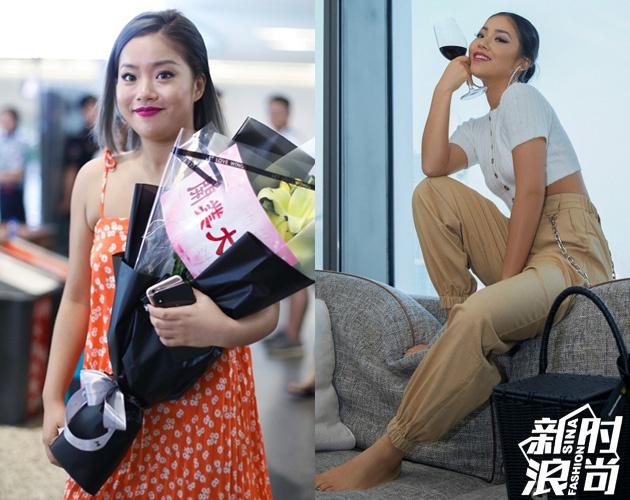 王菊瘦身前后对比 2018年vs2019年底