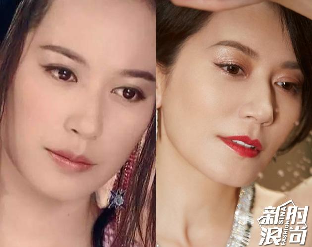左:《小李飞刀》惊鸿仙子 右:俞飞鸿2019年珠宝大片