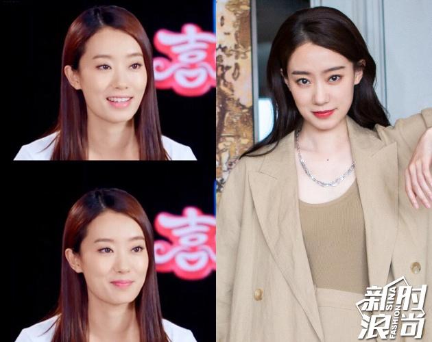 张小斐妆容变化 左图:2016年的张小斐