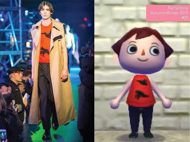 Raf Simons AutumnWinter 2015 图片来源:Instagram账号@crossingtherunway