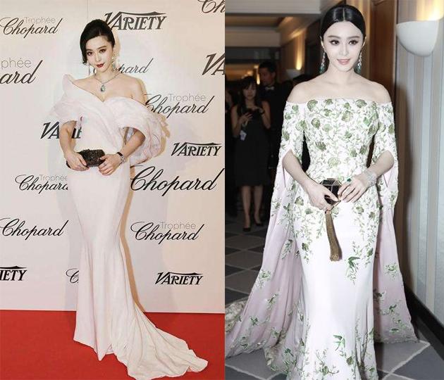 范冰冰多次身穿Ralph&Russo