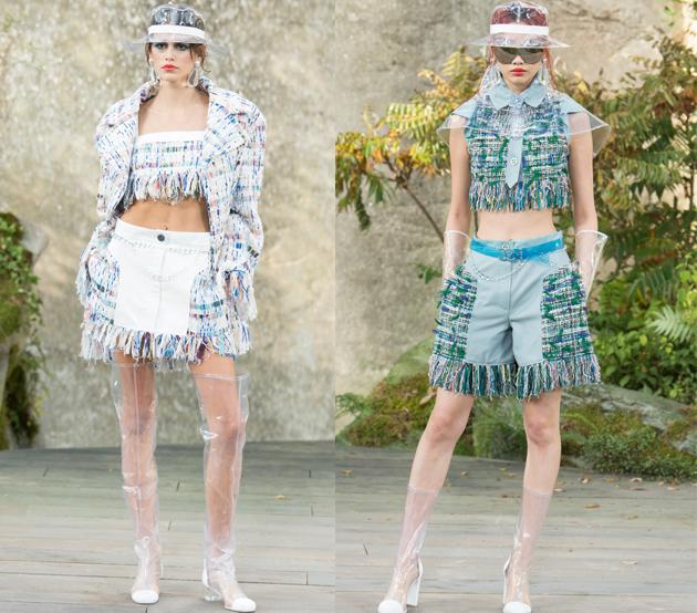 CHANEL PVC材质高靴