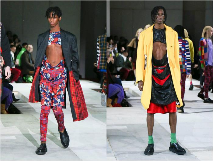 2020秋冬巴黎男装周Comme des Garcons Homme Plus秀场