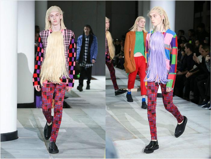 2020秋冬巴黎男装周Comme des Garcons Homme Plus秀场