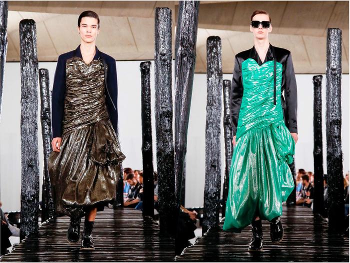 2020秋冬巴黎男装周Loewe秀场