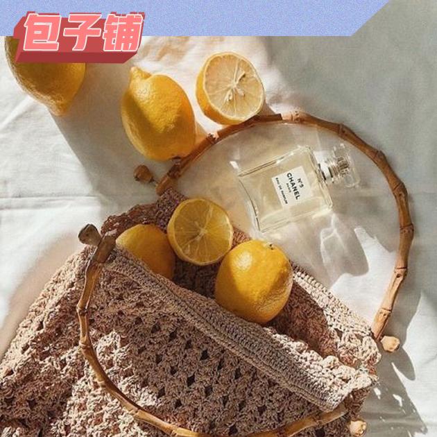 复古奶奶风的网兜