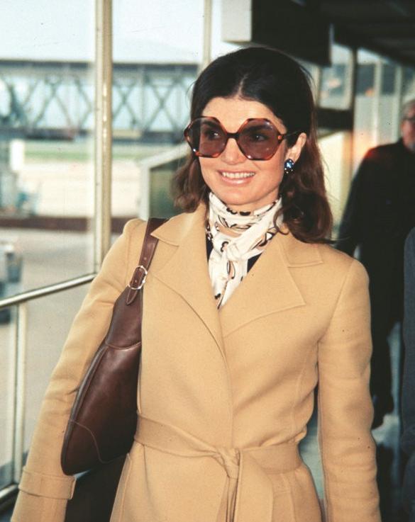 1968年,Jacqueline Kennedy于伦敦