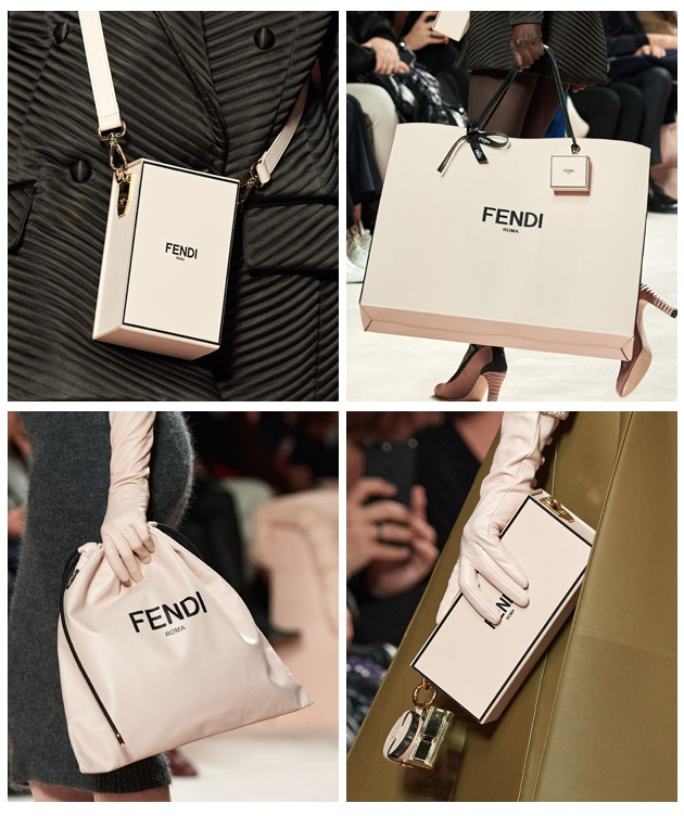 FENDI2020秋冬女装秀场细节