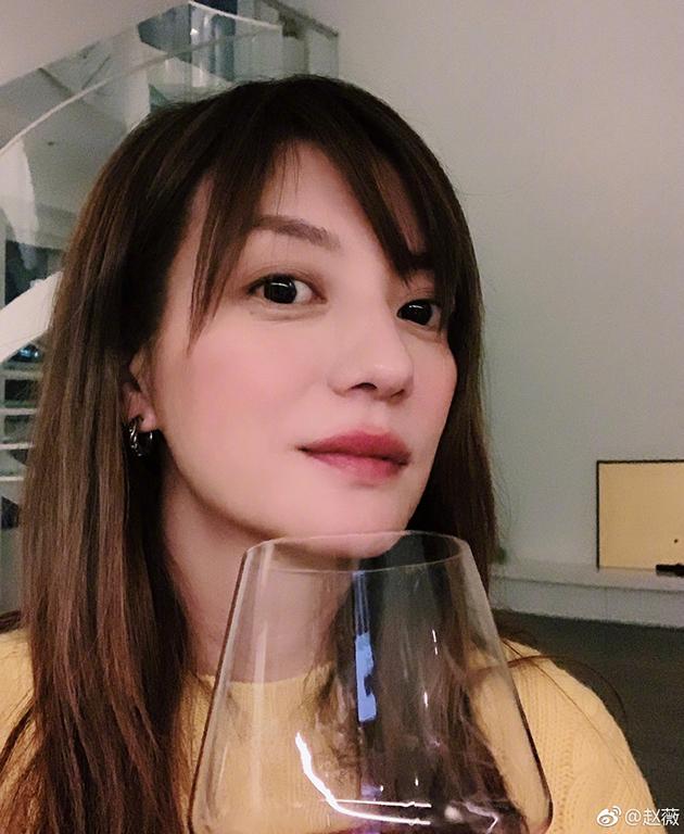 赵薇自拍私照