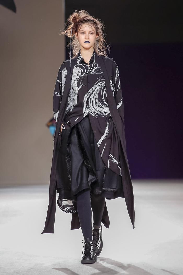 2019秋冬巴黎时装周 Yohji Yamamoto秀场