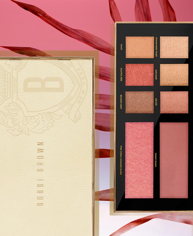 BOBBI BROWN 蜜桃旅行盘(限量眼颊八色多用盘)