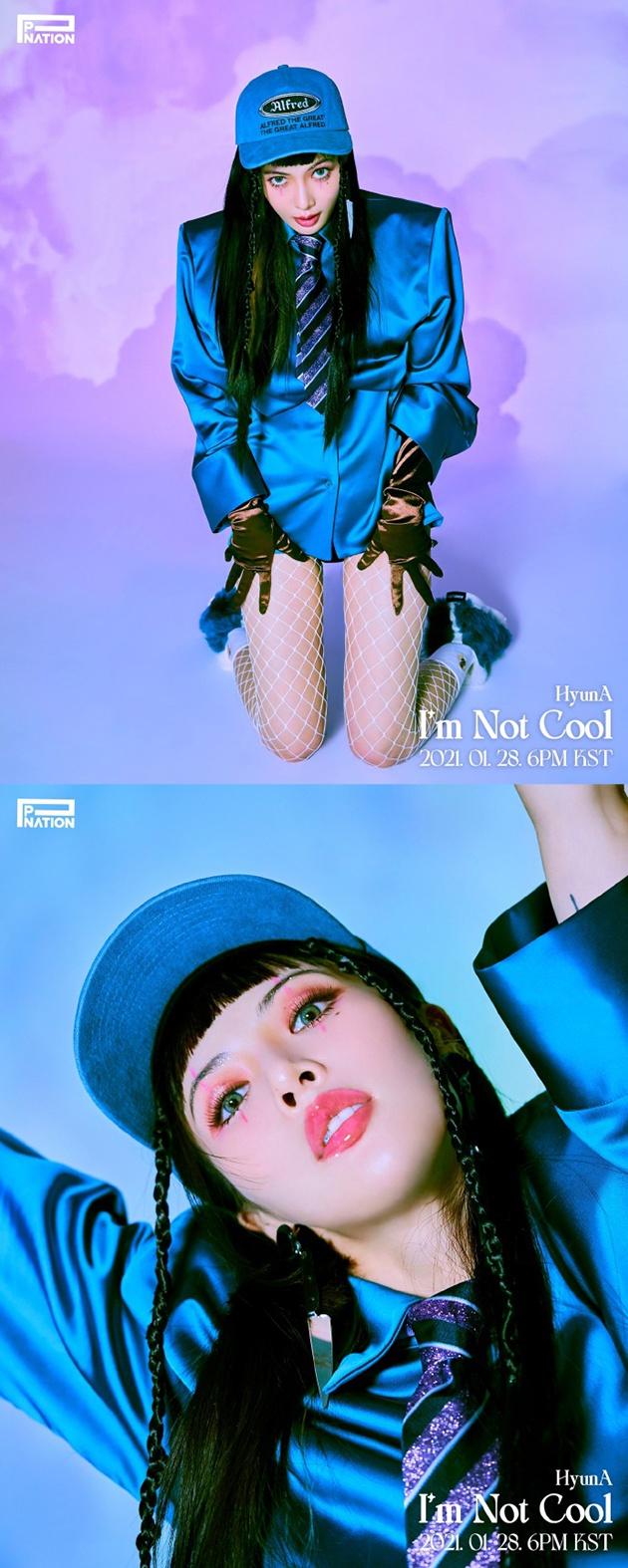 泫雅新专辑《I’m Not Cool》预告照