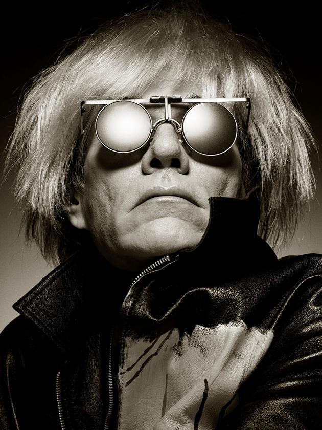 ALBERT WATSON拍摄的Andy_Warhol, New York City, 1983