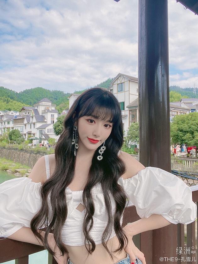 孔雪儿长发美女