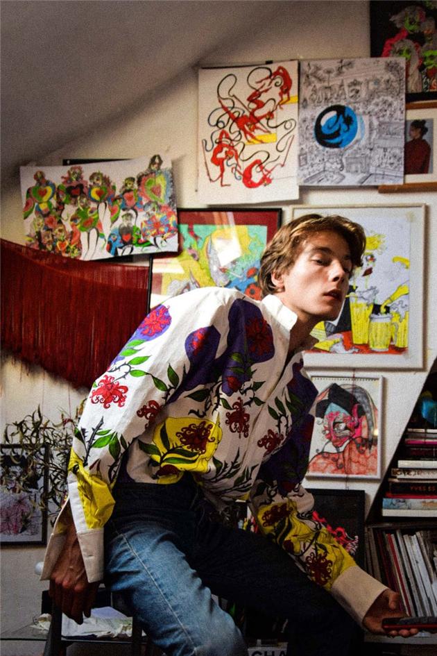 Charles de Vilmorin让很多人联想起年轻的Yves Saint Laurent