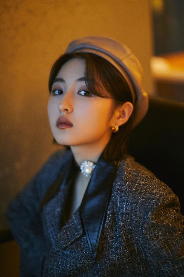 张子枫 复古唇妆