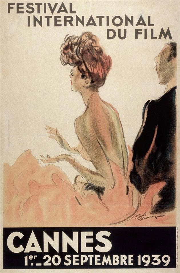 1939年戛纳电影节海报