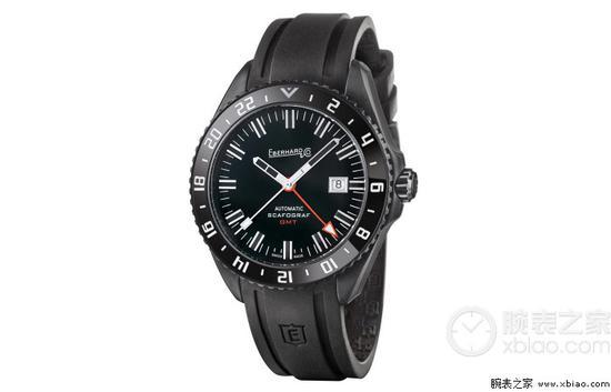 Eberhard & Co。 Scafograf GMT “The Black Sheep”腕表
