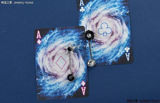 Swarovski 施华洛世奇 2018秋冬魔幻森林系列 MAGICIAN耳环,珠宝之家独家拍摄