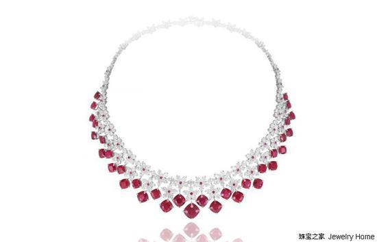 Chopard 萧邦 Red Carpet系列 红宝石项链