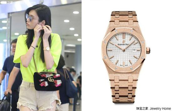 Audemars Piguet 爱彼皇家橡树系列 Frosted Gold霜金腕表