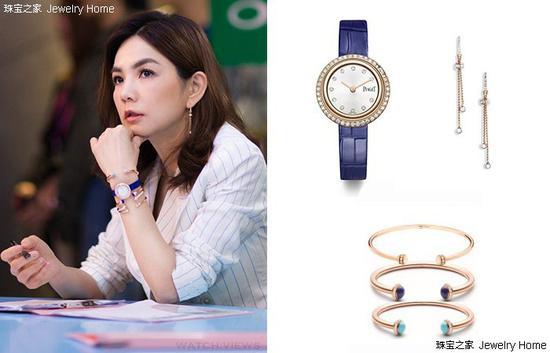 Piaget 伯爵 Possession系列腕表、手镯和耳环