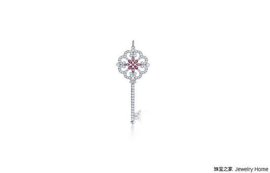 Tiffany Keys系列 碧玺吊坠