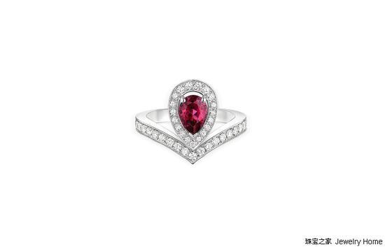 CHAUMET 尚美巴黎 约瑟芬 全新红石榴石戒指