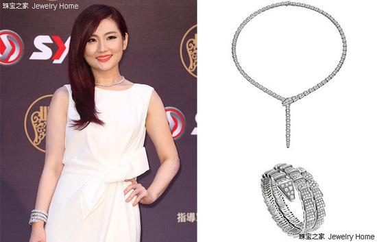 Bulgari 宝格丽 Serpenti系列 项链、手镯