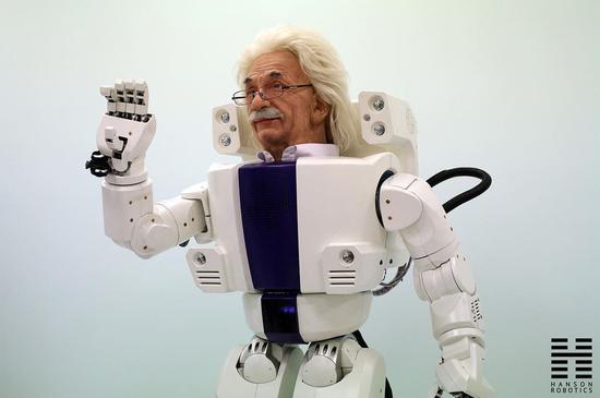 (图片来源:@hansonrobotics)