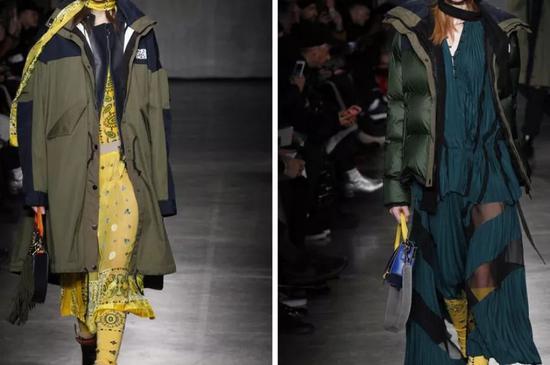 Sacai x The North Face