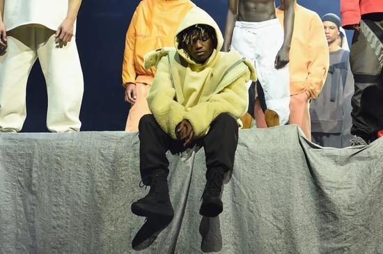 在秀场的 Ian Connor