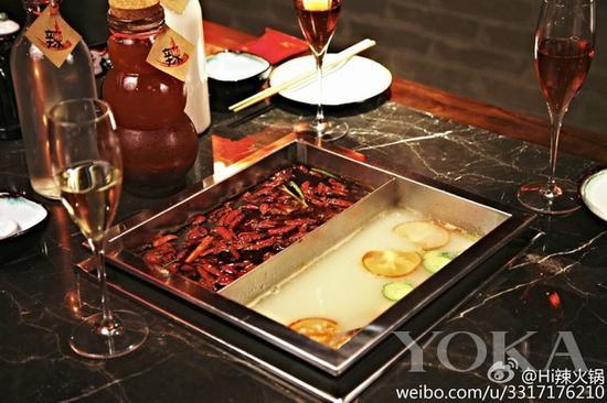 邓家佳——Hi辣火锅 图片源自官博