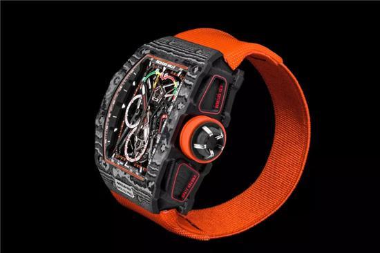 RICHARD MILLE RM 50-03 McLaren F1 超轻双秒追针陀飞轮计时码表