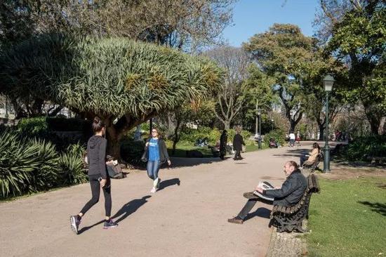 波德里克(Campo de Ourique)的里斯本星星公园(Jardim da Estrela)