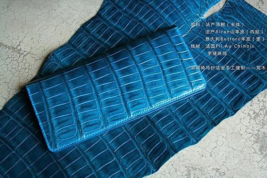 荒木制作的皮具 图片来源:对方提供