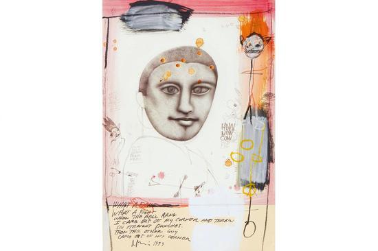 《UNTITLED (HEAD)》by Richard Prince (1999)| Via Sotheby’s