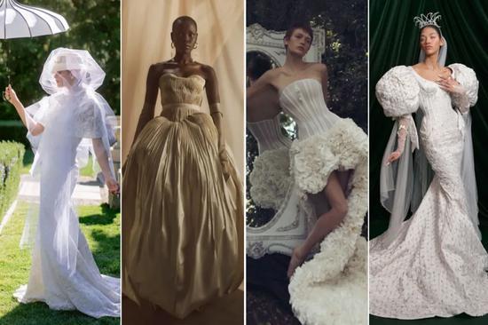 从左至右分别为:Anne Barge, Danielle Frankel, Kim Kassas Couture 及 Wiederhoeft