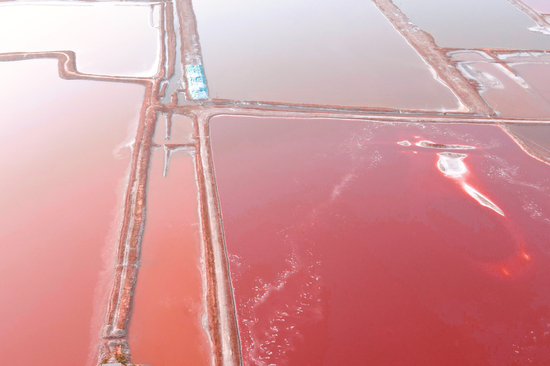 定边盐湖 @图虫创意