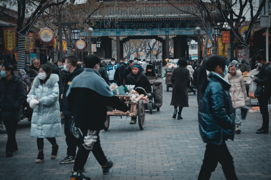 今年1月23日拍摄 榆林老街 @图虫创意