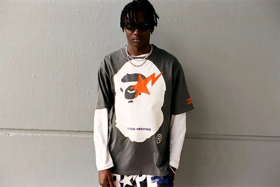 Heron Preston x BAPE