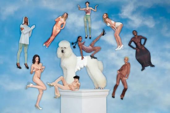 Jean Paul Gaultier x Lotta Volkova / Via Nylon