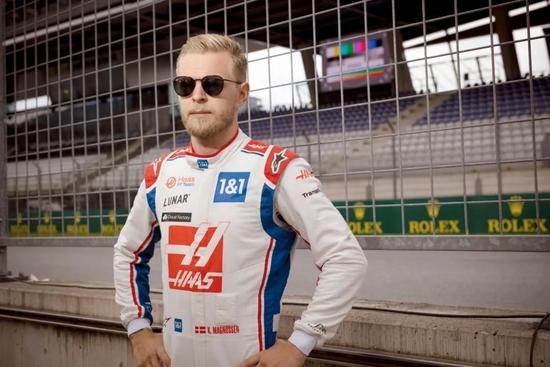 哈斯车队赛车手 Kevin Magnussen