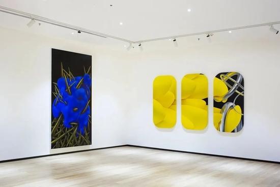 个展“控制“现场,当代唐人艺术中心,曼谷,2021
