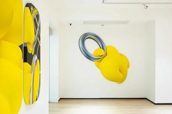 个展“控制“现场,当代唐人艺术中心,曼谷,2021