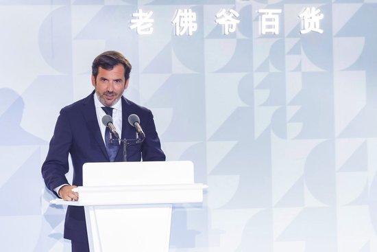 老佛爷百货首席执行官Nicolas Houzé致辞