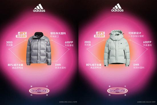 adidas Sportswear推出全新冬季羽绒系列 CLIMAWARM暖芯科技重磅上市插图1