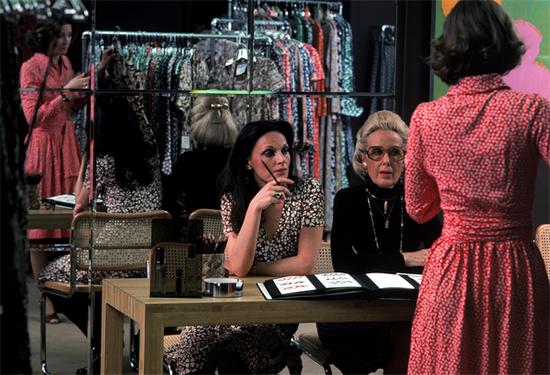 工作中的Diane von Furstenberg