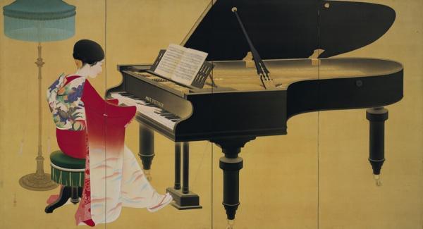《钢琴》,中村大三郎,1926年,京都市京瓷美术馆藏